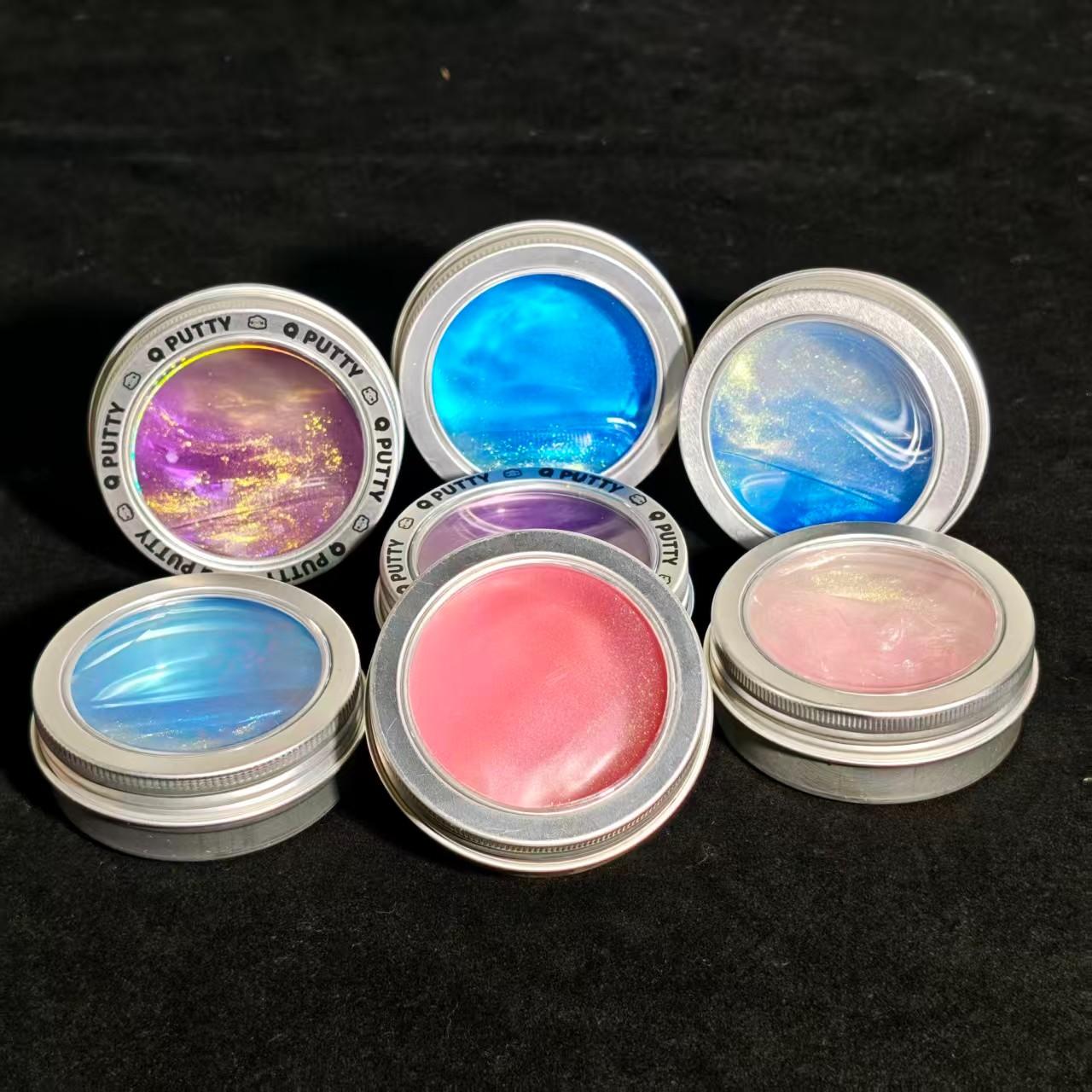 Creative Putty Slime Toy, Stress Relief Squishy & Fun Game Time, Ideal Gift for Kids, Colorful Handmade Craft Activity, Model Xinghao, Galaxy