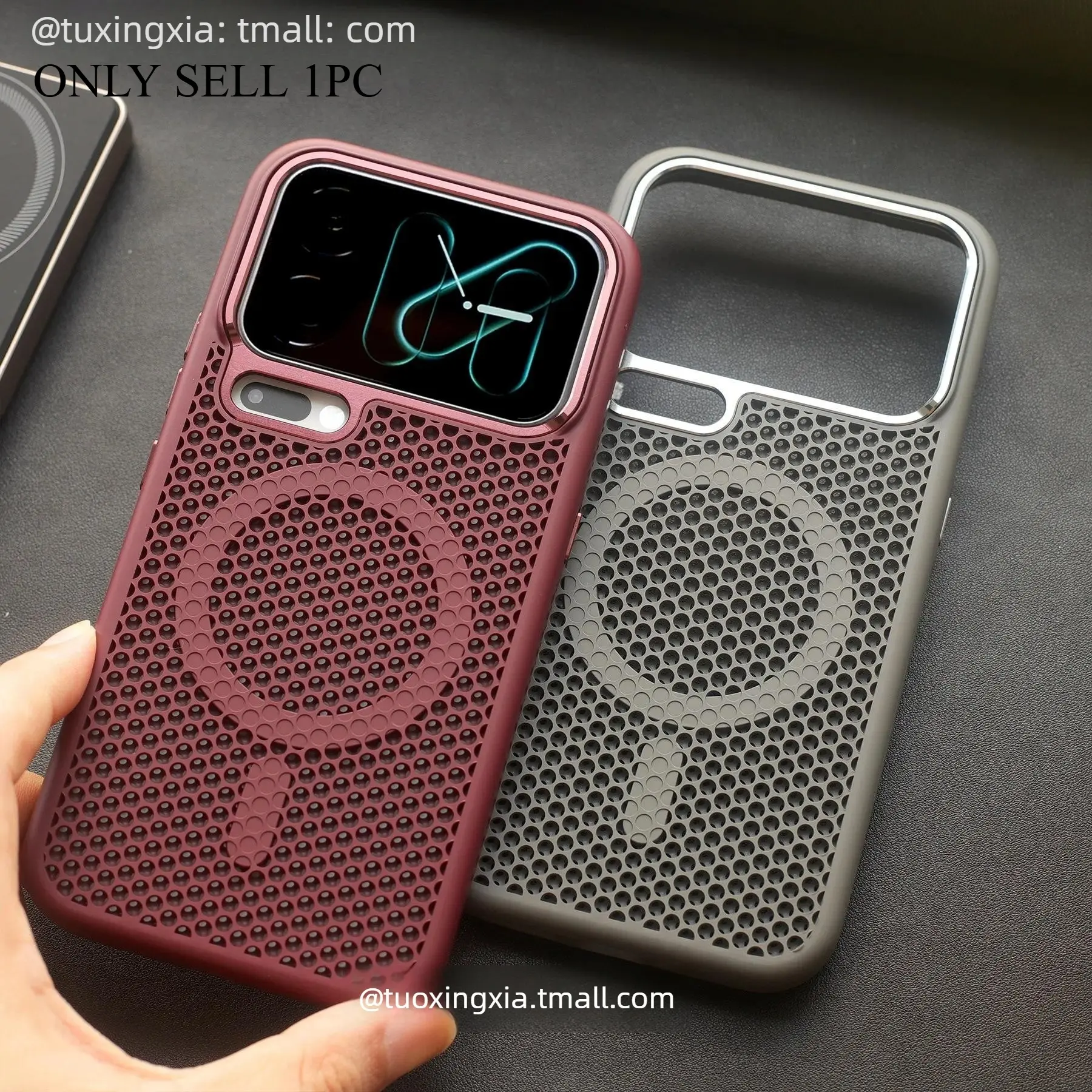 For Xiaomi 18 Pro Max Case Protective Luxury Hollowed-out Heat Dissipation Magnetic Wireless Charging Back Cover For Xiaomi 18 Pro Shell
