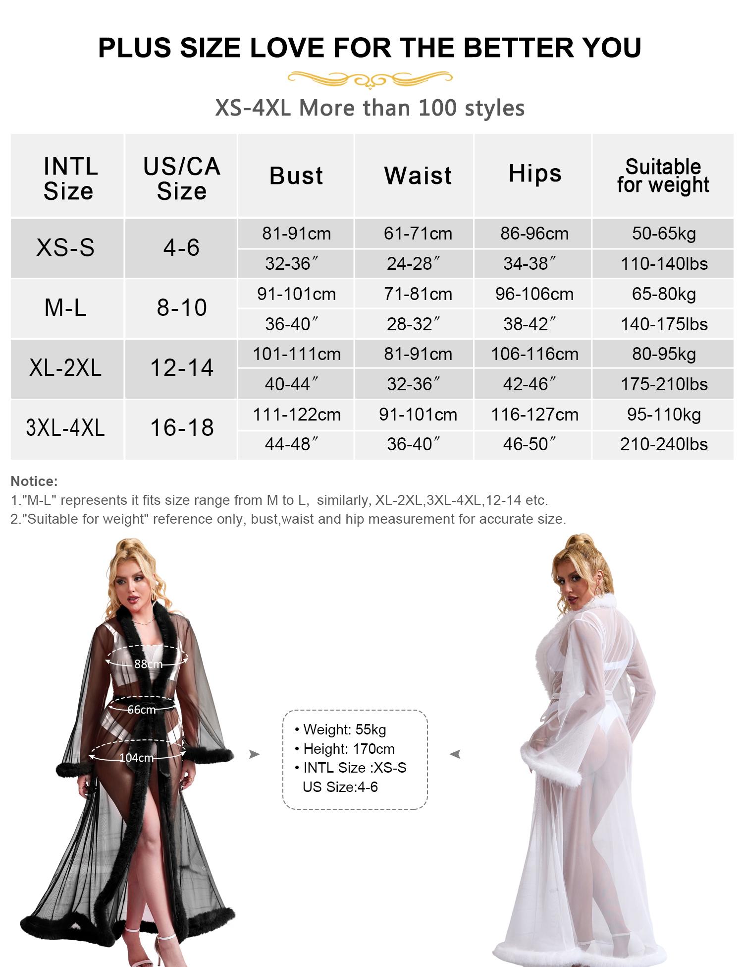 Women Long Kimono Robe Plus Size Mesh Fur Robe Lingerie Feather Bridal Robe