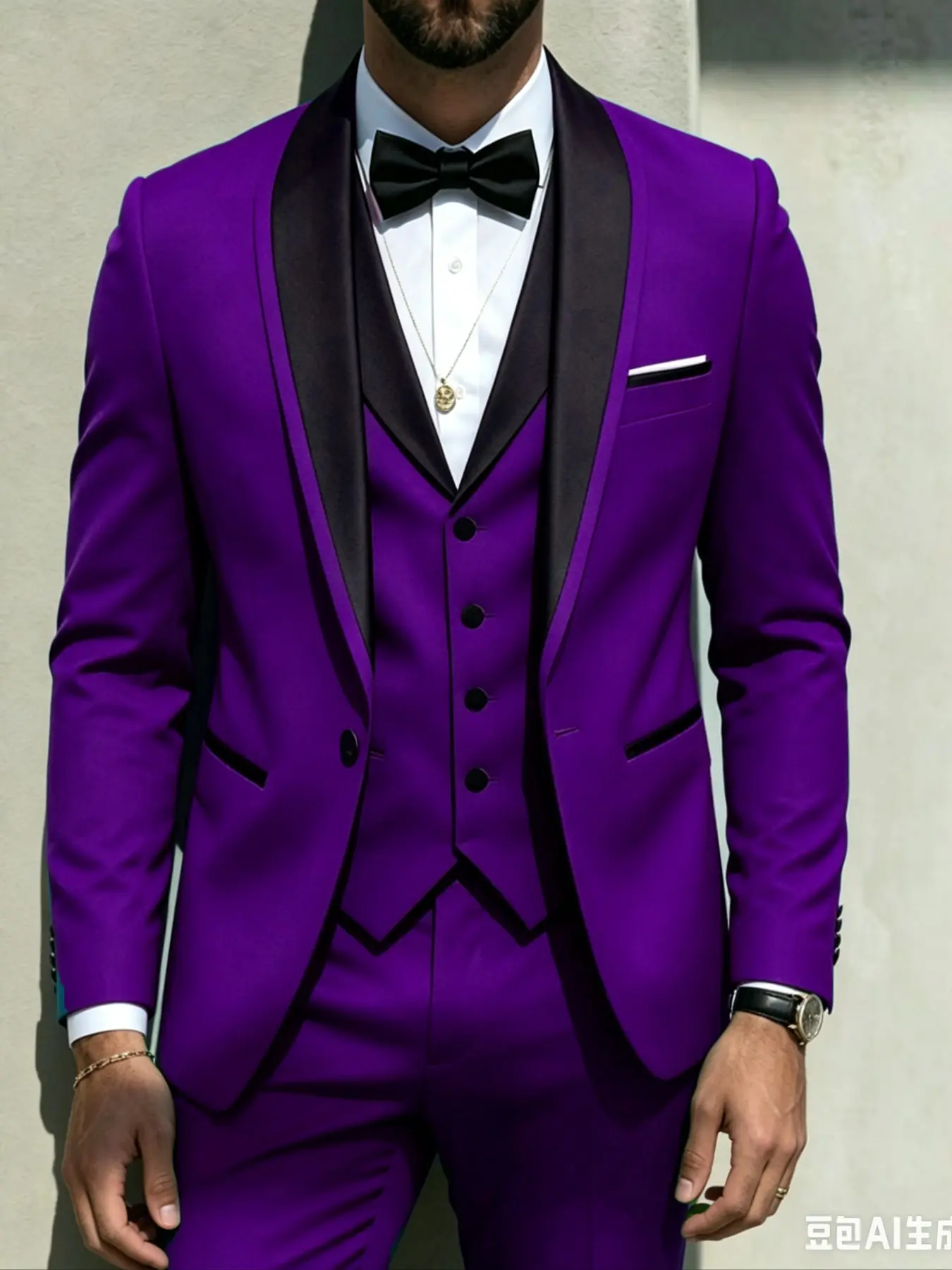 Men's Business Suit Set, Comfortable Solid Color, Formal, High-Quality Office Wear, Casual Blazer, Shirt, Jacket, Pants