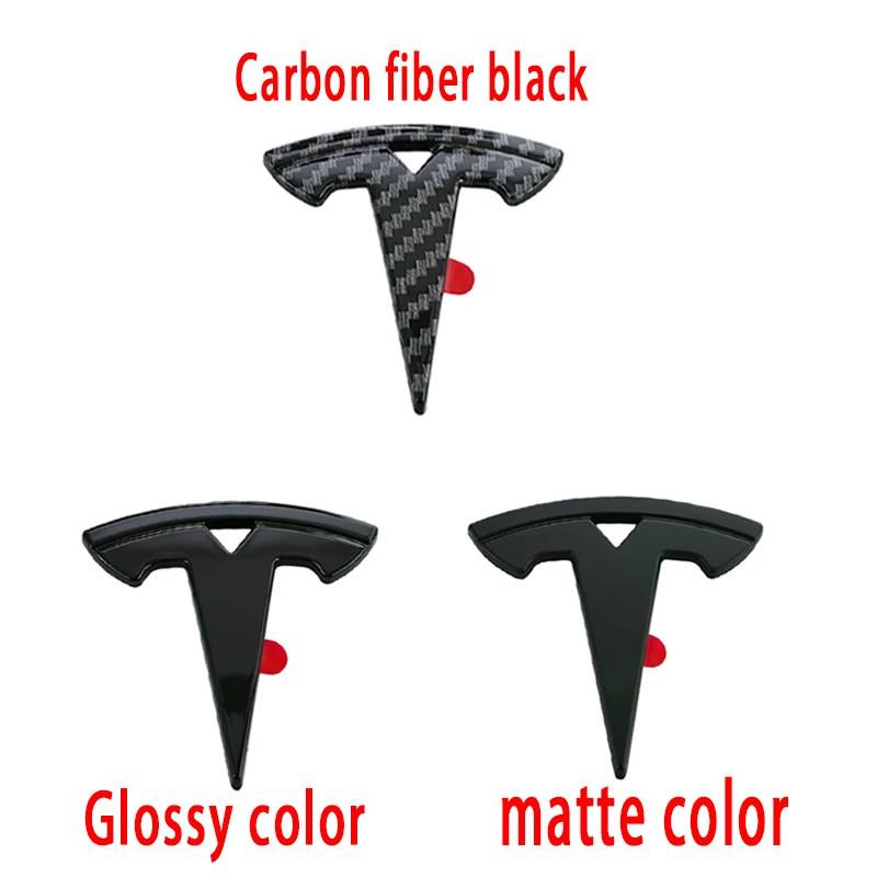 1PCS Car Styling Logo Steering Wheel Center Badge Logo Sticker Decal For Tesla Model 3 Mode S X Model Y Juniper Roadster SpaceX