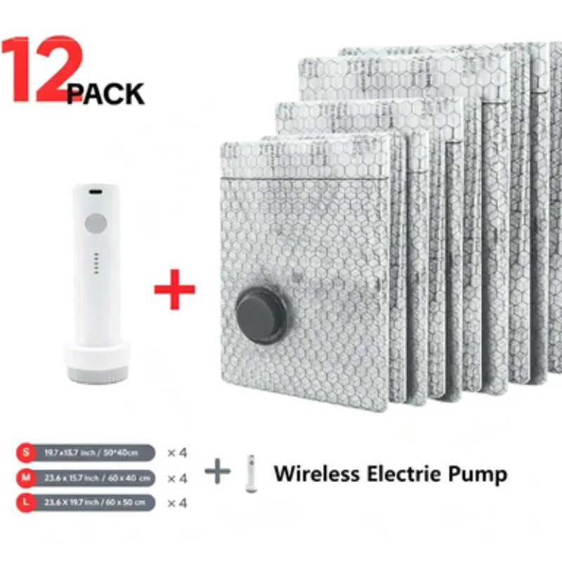 12-piece set + electric air pump