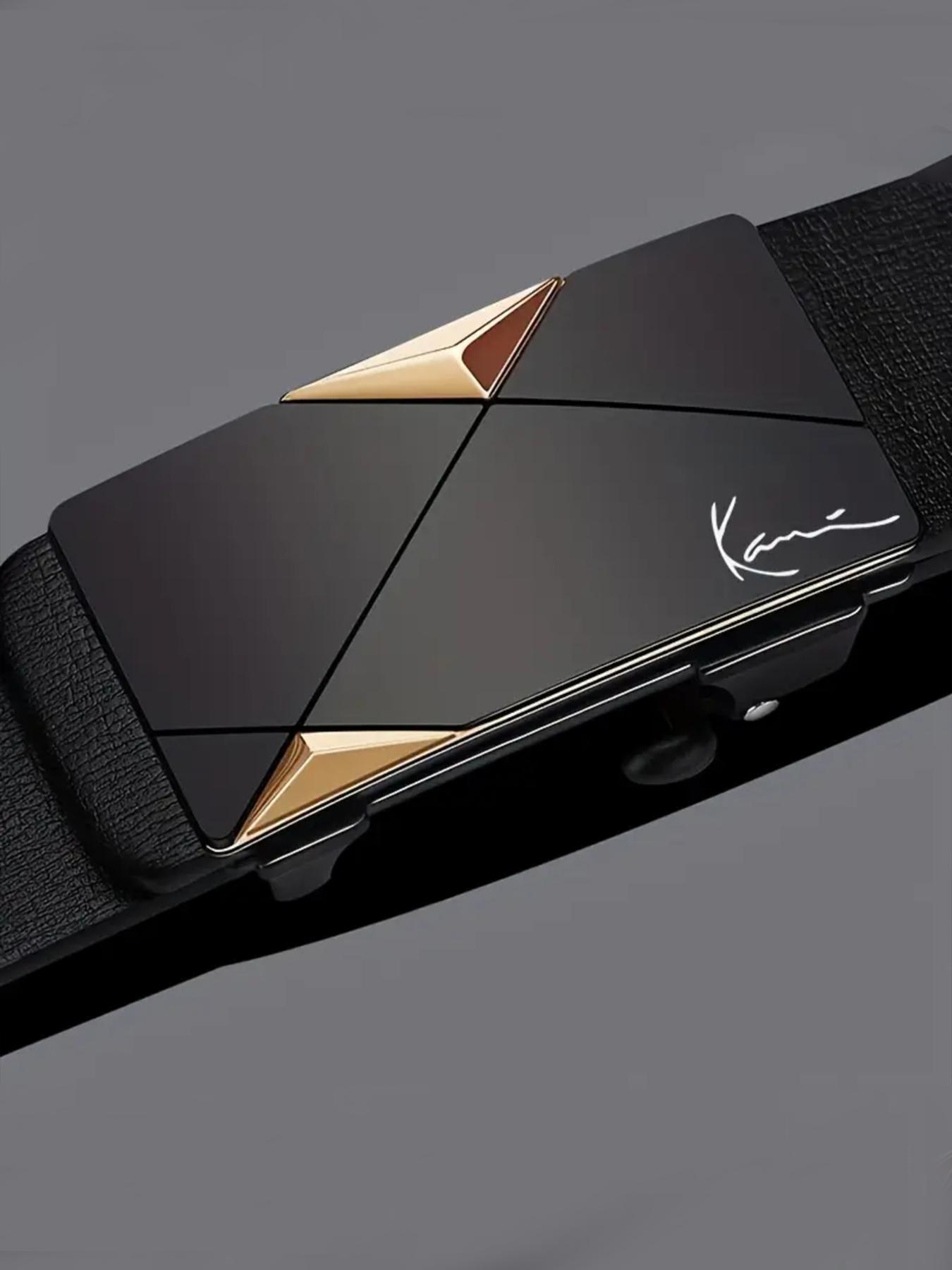 Durable Automatic Buckle, No Teeth Body, High-End Business Casual, All Season Style, Suitable for Business and Leisure, Fashion Belt