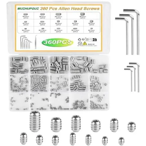 14Size（360pcs Stainless Steel）