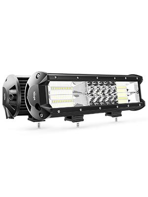 Nilight 2PCS 12Inch 180W Triple Row Flood Spot Combo LED Light Bar 18000LM Led Bar Driving Lights Boat Lights Led Off Road Lights for Trucks  dealsforyoudays