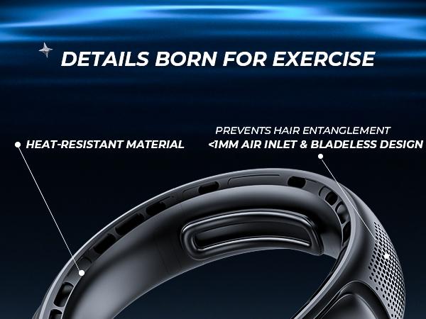 FrSara Neck Fan, 4 Turbo Bladeless Neck Fan, 4000 mAh Battery, USB Rechargeable Personal Fan, 360° Cooling Hands Free Fan, 3 Speeds, LED Display, Wearable Fan for Office Travel Gifts FrSara Neck Fan, 4 Turbo Bladeless Neck Fan, 4000 mAh Battery, USB Rechargeable Personal Fan, 360° Cooling Hands Free Fan, 3 Speeds, LED Display, Wearable Fan for Office Travel Gifts