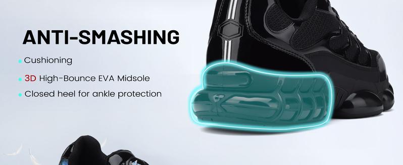 Steel Toe Shoes for Men Women Indestructible Work Shoes Lightweight Steel Toe Sneakers Women Safety Shoes Puncture Proof Composite Toe Shoes