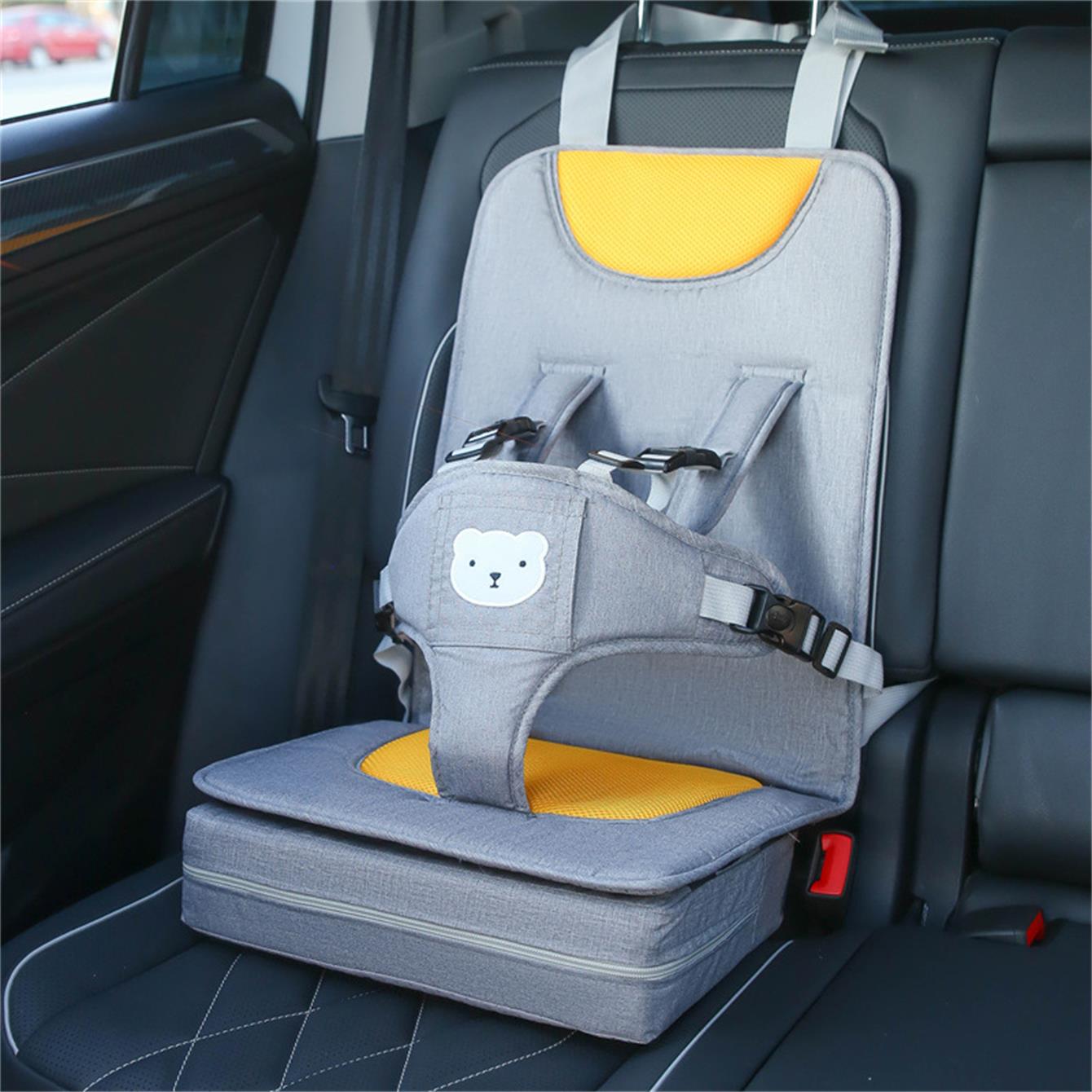 Portable Car Safety Seat for Children, Baby Electric Bike Universal, Simple Infant Car Seat Pad, 0-3-6 Years Old