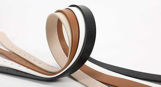 JASGOOD 3 Pack Women Leather Belts  Ladies Faux Waist Belt with Gold Buckle For Jeans Dresses Pants