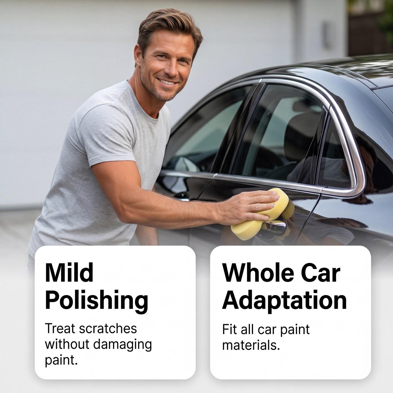 Car Scratch Remover, Body Paint Minor Scratches Polishing Maintenance, Daily Car Care Essential, Effective Scratch Repair Solution