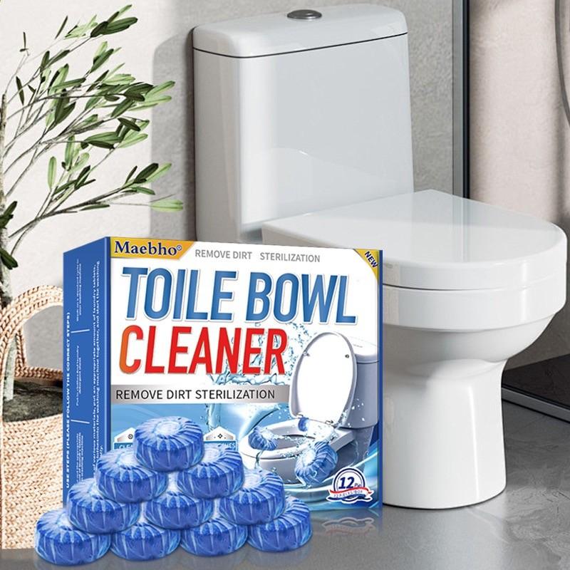 Toilet Cleaner, Toilet Bowl Cleaner, Automatic Toilet Cleaner, Tank Bowl Cleaner, Toilet Cleaning Supplies Cute, Long-Lasting,  Clean & Fresh, Sparkling, Fights Stains, Easy to Use. Powerful Cleaning & Leaves Bowl Sparkling!