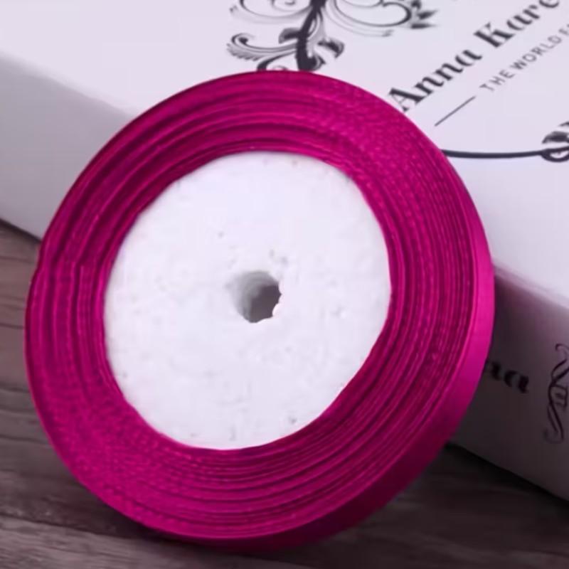 1 Roll 1cm X 25 Yard Satin Ribbon, Perfect for Gift Wrapping, Craft Making, Balloon Decorations, Bow Making, Wedding Details, Party Gifts, DIY Sewing Projects