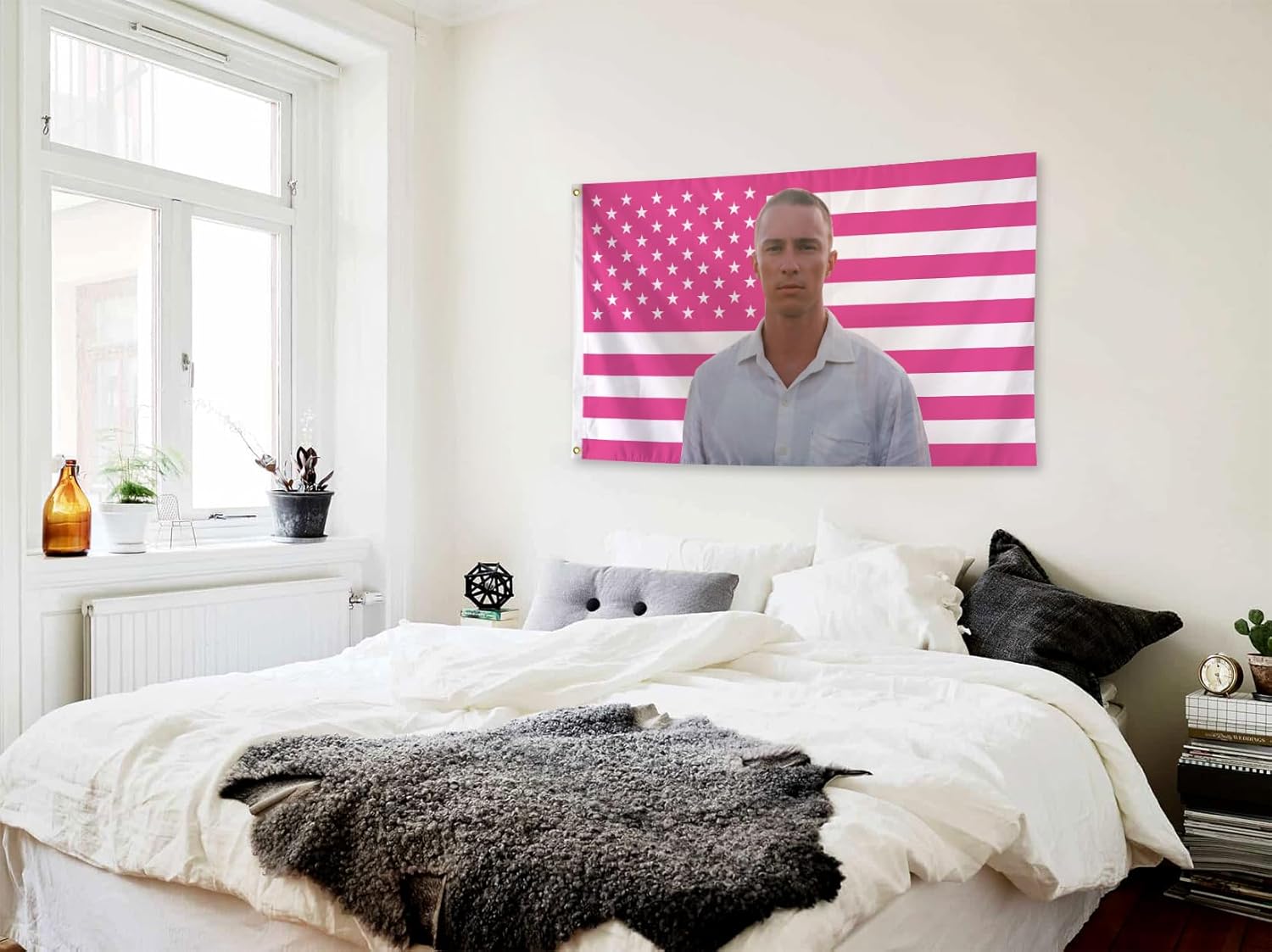 Drew Performer Music Starkey 3x5Ft Flags Art Music Cool Tapestry for Wall Hanging College Dorm Home Decor Bedroom Living Room Party Banner