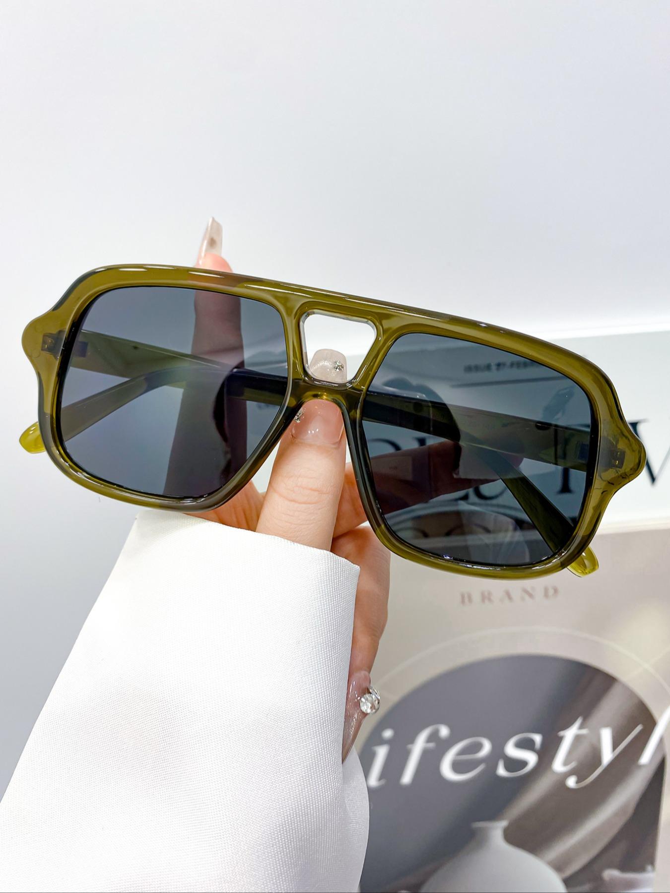 Fashion Vintage Oval Glasses for Women & Men, High Quality Casual Daily Wear Eyewear, Simple Versatile Decoration Frames