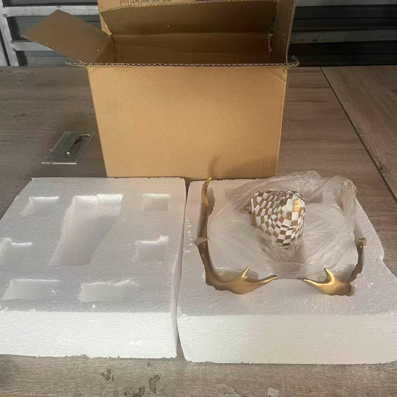 3D Mosaic Deer Head Decorative Wall Art, Resin Animal Sculpture, Hanging Decor for Living Room, Bedroom, Office, Wall Accent Gift