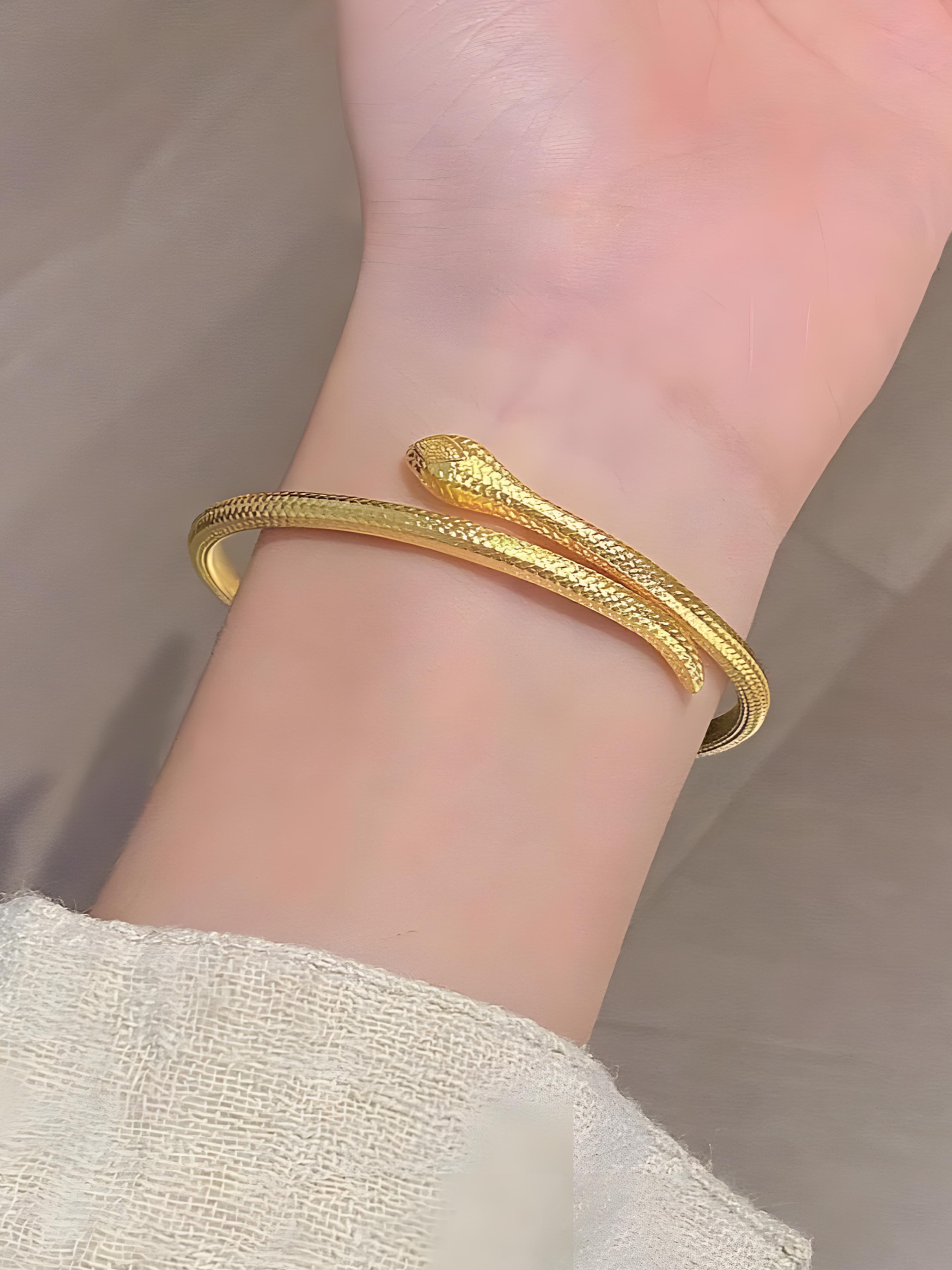 Handmade Enamel Bangle, Traditional Craftsmanship, Attracts Wealth and Good Fortune, High-End Accessory, Perfect Gift