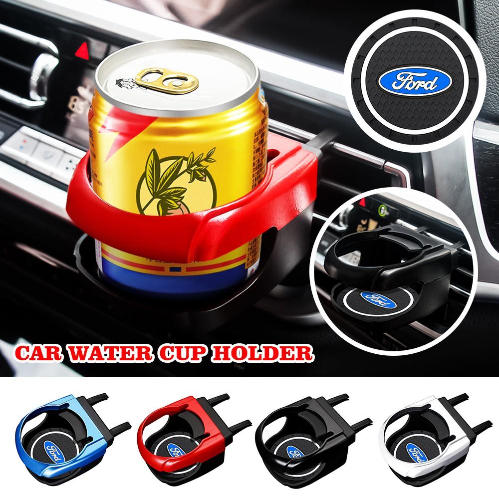 Multifunctional Car Cup Holder with Anti-Shake Design, Stable Storage for Milk Tea Drinks, Fits Ford Focus Fiesta Ranger Mondeo Mustang