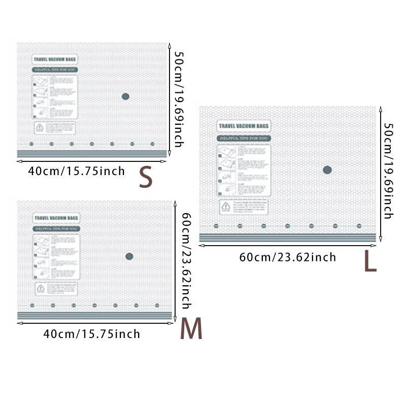 2026 Upgraded Rechargeable Travel Vacuum Bag Set 6/15-Pack Compression Bag for Luggage USB-Powered Handheld Pump Space-Saving, Durable Zipper, Lightweight Storage Box for Clothing and Packing, Travel Organizer Set