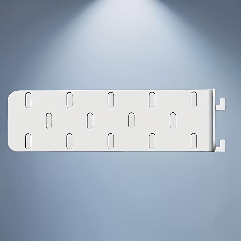 1pc Black/White Pegboard Expansion Hook | Suitable for Kitchen, Study Organizing Stationery or Tableware, Durable Plastic, Wall-Mounted Storage Rack, Utility Hooks, Study Accessories, Tableware Storage, Space-Saving Design, Functional Hooks