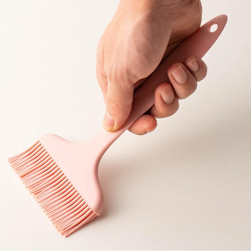 High-Temperature Silicone BBQ Oil Brush, Large Grill Basting Brush, Cooking Tool for Grilling & Baking, Durable Kitchen Utensil