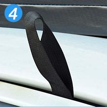 Nilight Car Roof Bag 21 Cubic Feet Waterproof Rooftop Cargo Carrier,Suitable for All Vehicle with/Without Rack - Waterproof Zip,Reflective Strip,Anti-Tear 840D PVC, with Anti-Slip Mat Truck Automotive Red Black dealsforyoudays