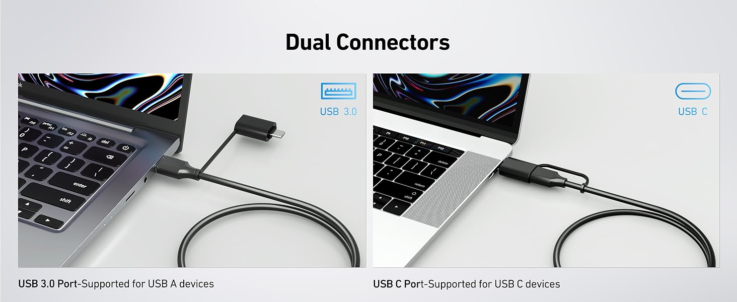 Memory Card Reader, BENFEI 4in1 USB 3.0 and USB-C to SD Micro SD MS CF Card Reader Adapter, 4 Cards Simultaneously Read and Write, Compatible with iPhone 15 Series, MacBook Pro/Air 2023, and More Memory Card Reader, BENFEI 4in1 USB 3.0 and USB-C to SD Micro SD MS CF Card Reader Adapter, 4 Cards Simultaneously Read and Write, Compatible with iPhone 15 Series, MacBook Pro/Air 2023, and More