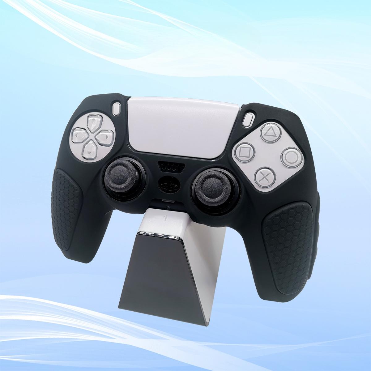 Upgraded Thickened PS5 Controller Game Silicone Case Anti-drop Protection Anti-scratch Anti-fingerprint Soft Good Grip
