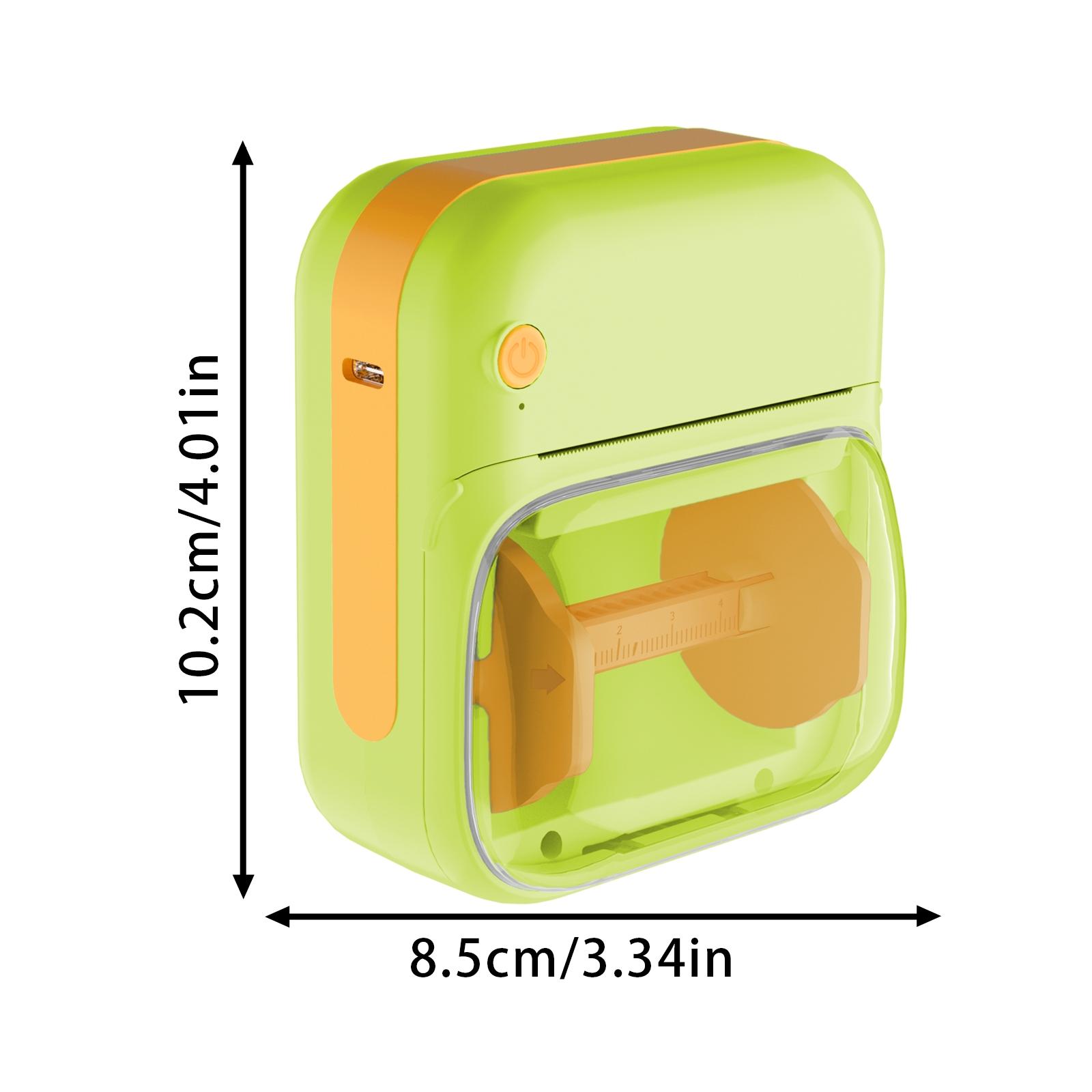 Mini Bluetooth Printer - Portable Thermal Printer for Diary/DIY Scrapbooking/Travel/Notes/Lists/Labels/Memos, Receipt Printer Ideal for Children's Christmas Birthday Gifts, Halloween and Thanksgiving Presents