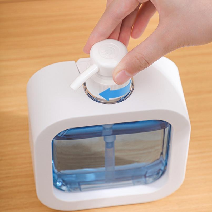 Travel Dispenser Bottle Press-Down Large Capacity Transparent Visible Hand Soap Empty Bottle Portable Lotion Shower Gel Bottle