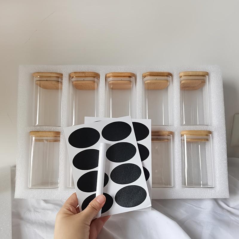 10 glass storage tanks, spice tanks, storage containers and display bottles made of high borosilicate materials. The complete packaging of pearl cotton ensures the transportation safety.