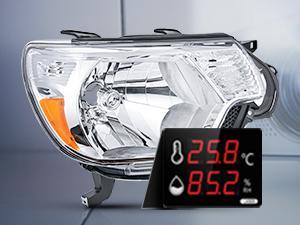 Nilight Driver & Passenger Side Headlight Assembly for 2012-2015 Toyota Tacoma, Chrome Housing, Amber Reflector, Waterproof, Corrosion Resistant, Falling Rock & Wild Animal Protective