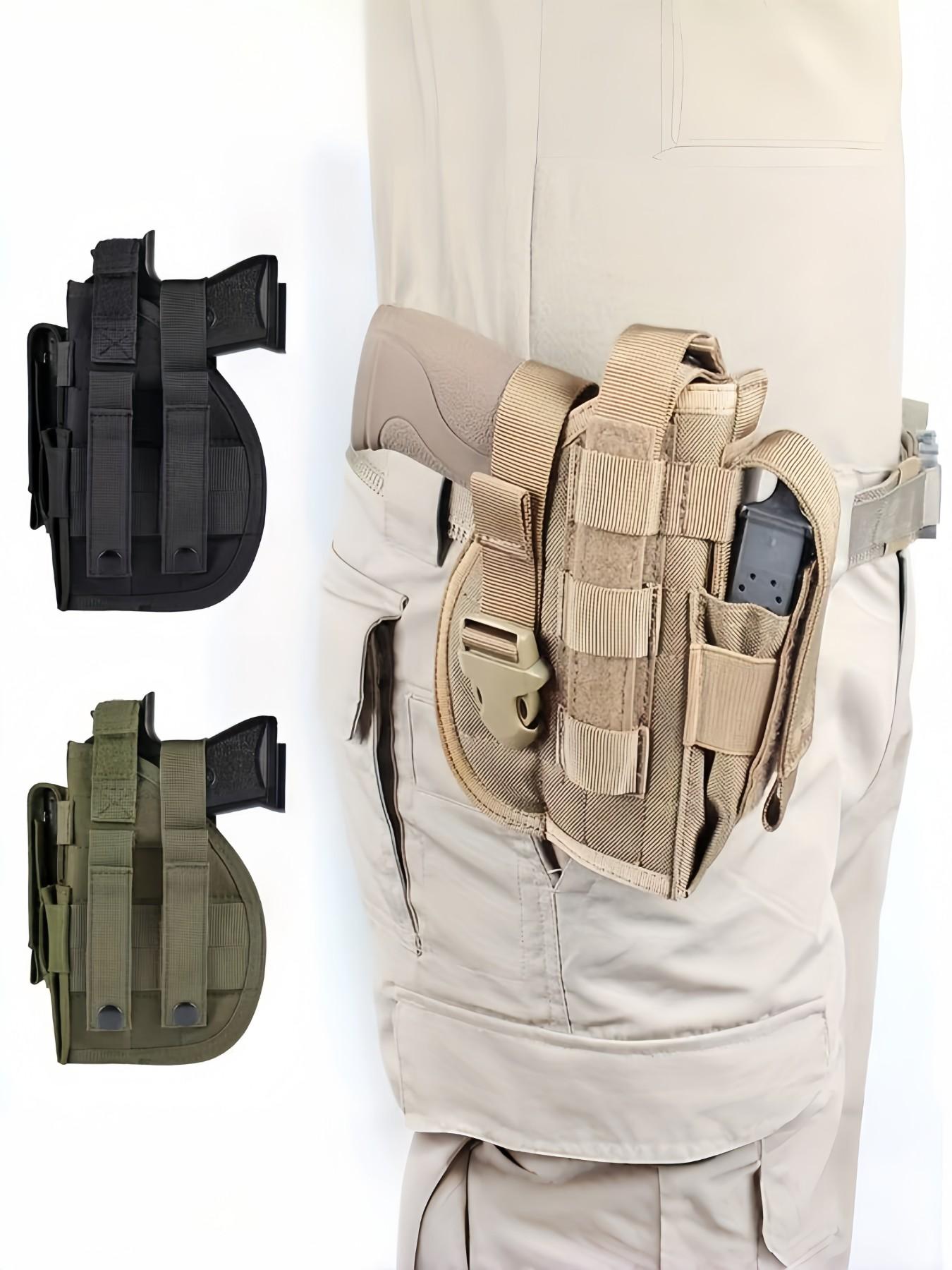 Outdoor Tactical Quick Release Gun Belt, Multi-Functional Waist Pack, Universal Model, Ideal for Hunting and Training