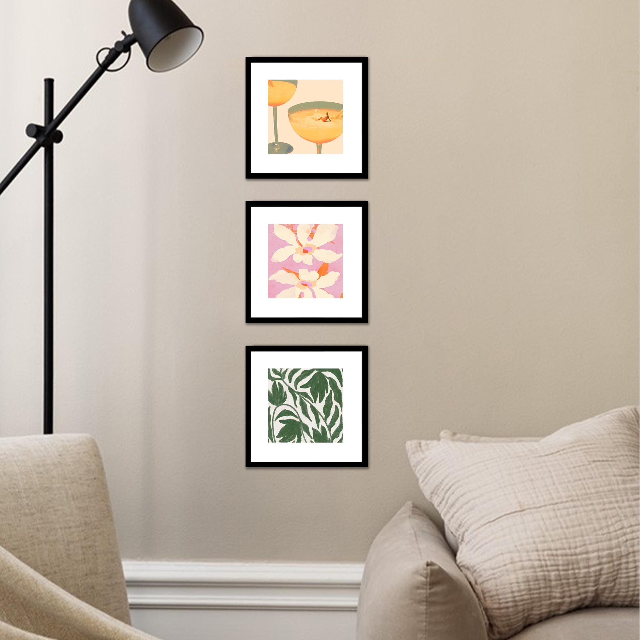 8x8 Inch/12x12 Inch Square Frame Set, Sturdy Frame Design, Replaceable Core, High-Definition Transparent Dustproof Moisture-Proof Ps Board, Perfect Holiday Gift, Picture Frame Set