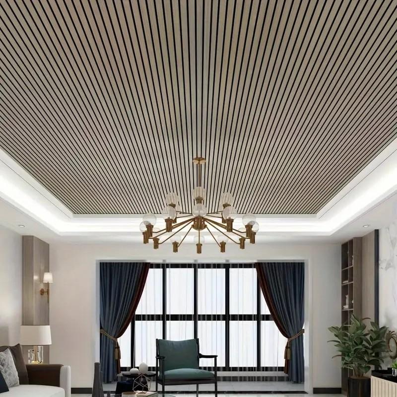 3D Self-Adhesive Wallpaper Roll, Vinyl Material, Ideal for Ceiling and Partition Decor, Easy Installation, Heat Insulation Feature