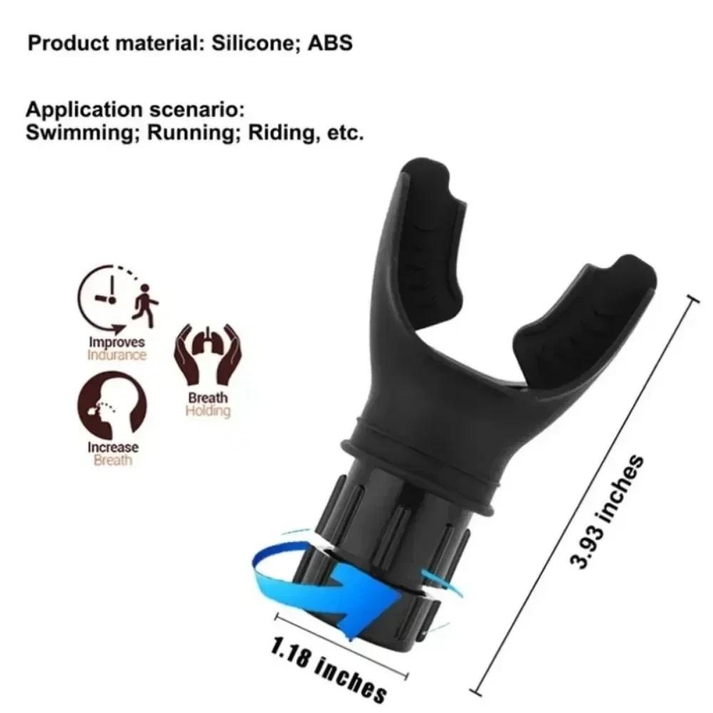 Portable Lung Breathing Exercise Device, Adjustable Resistance Endurance Trainer, Portable Breath Fitness Equipment, Home Workout Equipment, Home Training Equipment