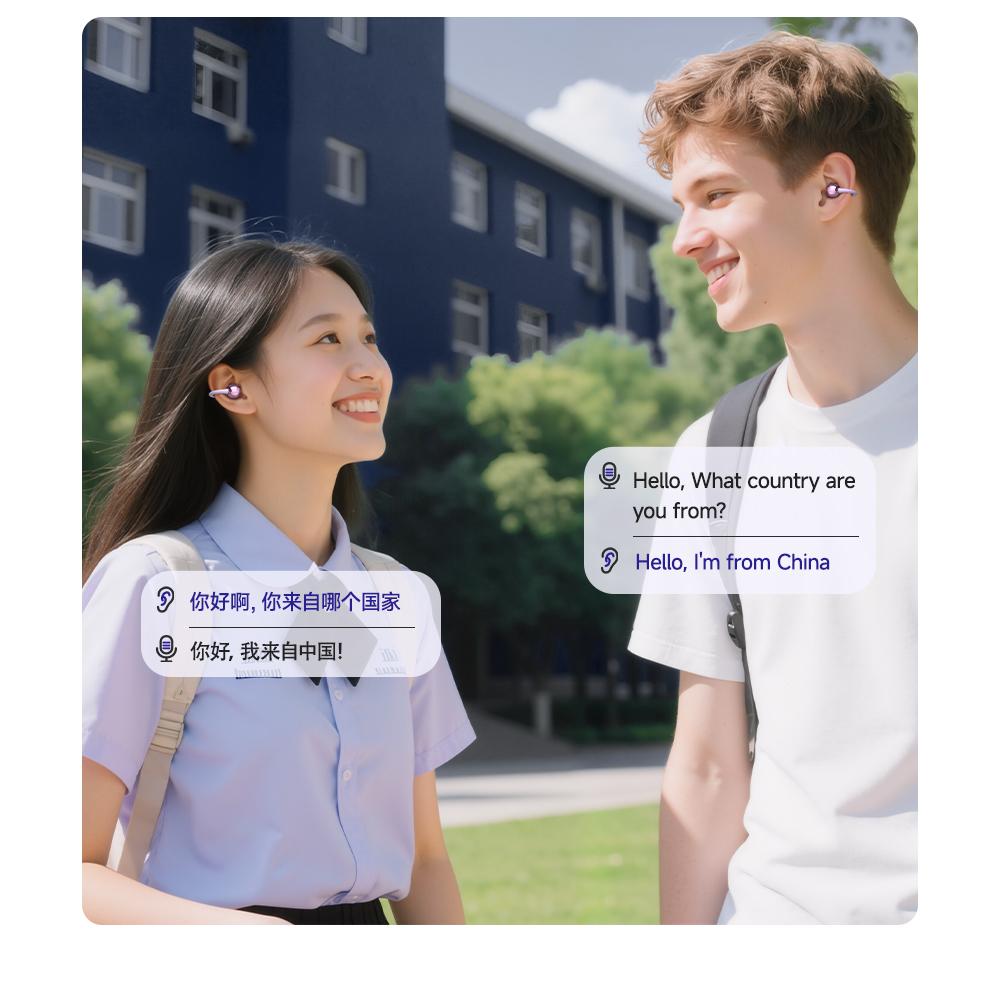 ERAZER XF36 clip-on earphones Bluetooth 6.0 earphones OWS earphones HIFI sound quality music music call dual-purpose waterproof and sweat-proof suitable for sports built-in microphone earphones