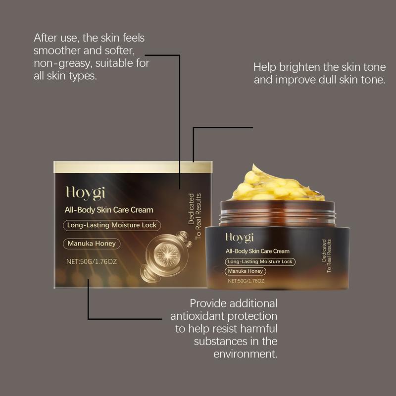Hoygi Firming and Moisturizing Cream Body Care Gentle Cream Moisturizes, hydrates, hydrates, brightens and nourishes care