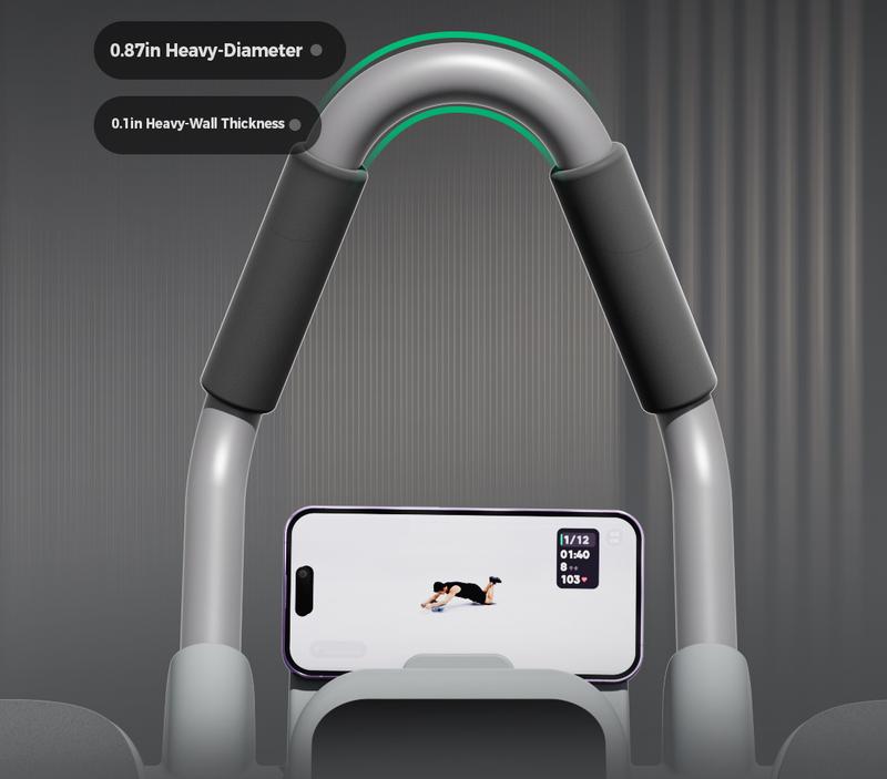 KEEP Ab Roller Wheel with Knee Mat, Automatic Rebound Abdominal Wheel with Elbow Support Ab Workout Equipment for Strengthening Core Muscles Abs Exercise Roller for Women Men