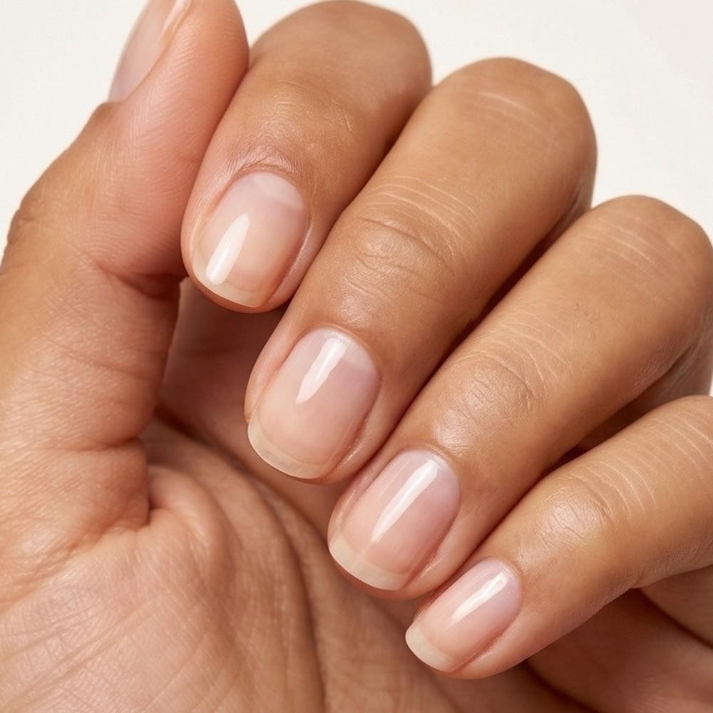 ELL LOUREL 10ml Gimme Strength Quick Dry Nail Strengthener - Vitamin Calcium Nail Hardener, Repairs Weak & Brittle Nails, Promotes Strong Nail Growth, High Shine Manicure Treatment, Perfect for Daily Nail Care, 0.34fl.oz,Promotes Strong Nail Growth