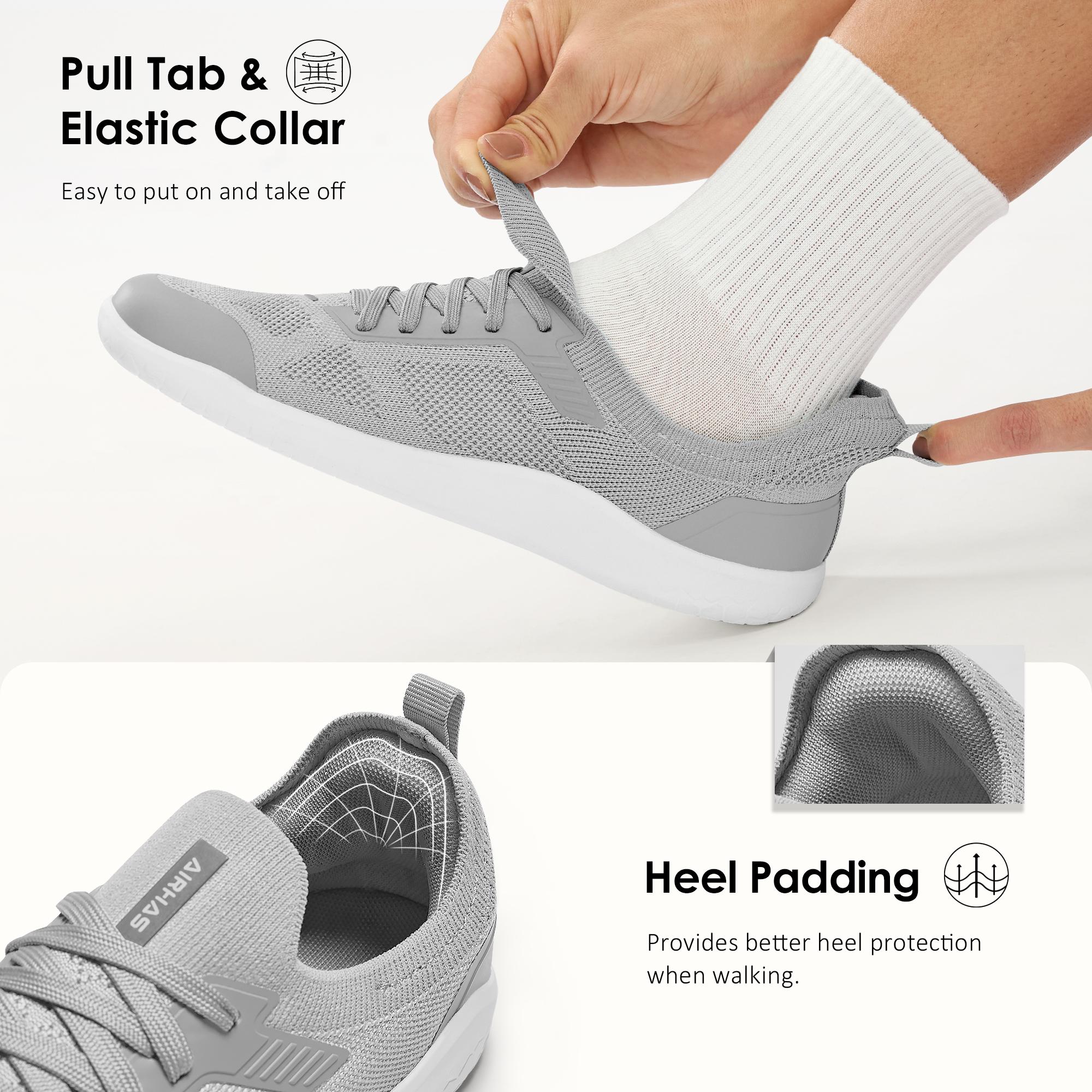 Airhas Womens Barefoot Minimalist Slip-on Shoes Zero Drop Walking Sneakers for Women Lightweight Casual Shoes #Outdoorfun