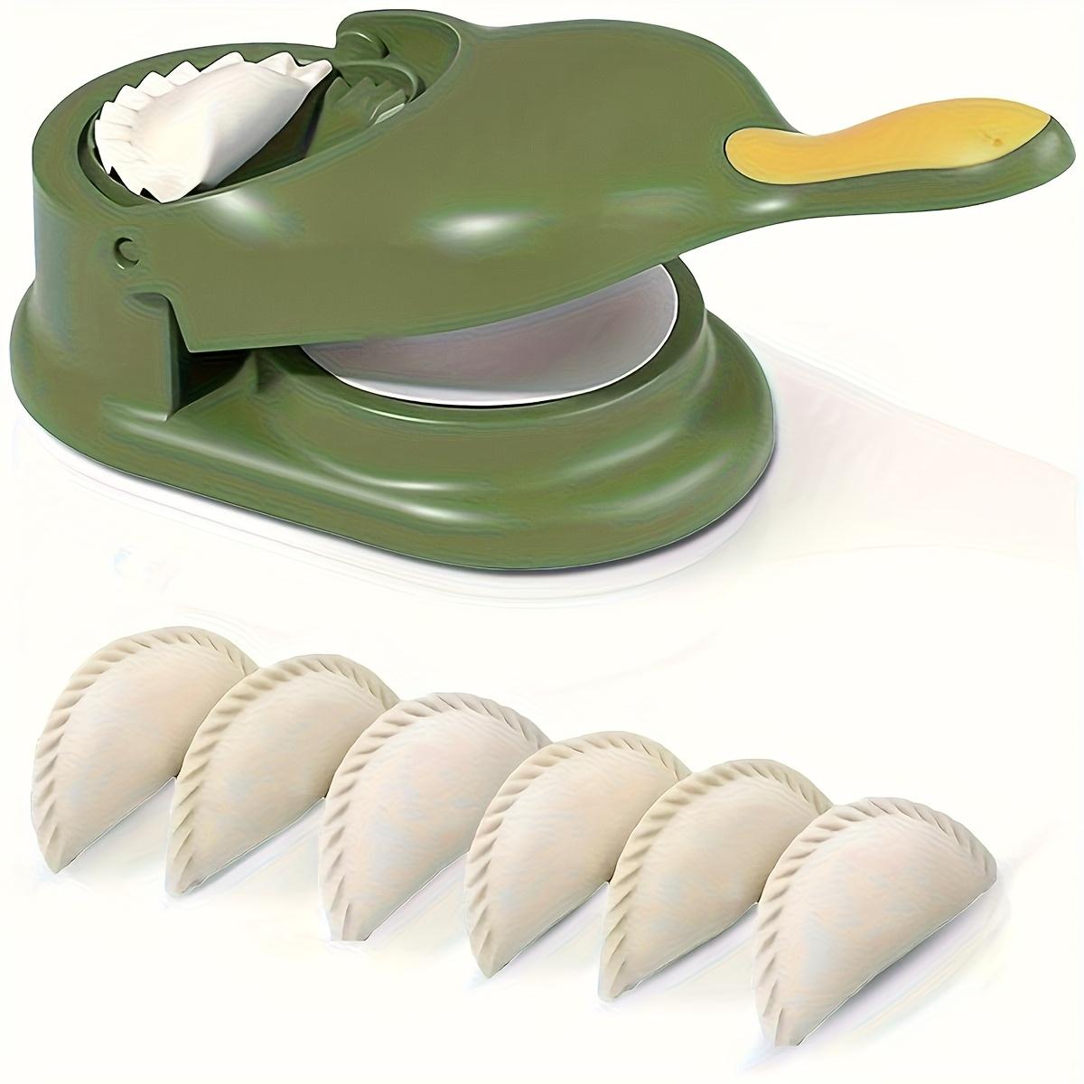 Multi-Purpose Manual Dumpling Maker Tool, One-Piece Practical Design, Easy-To-Use Dough Press & Rolling Tool, Family-Friendly, Ideal for Kitchen & Restaurant