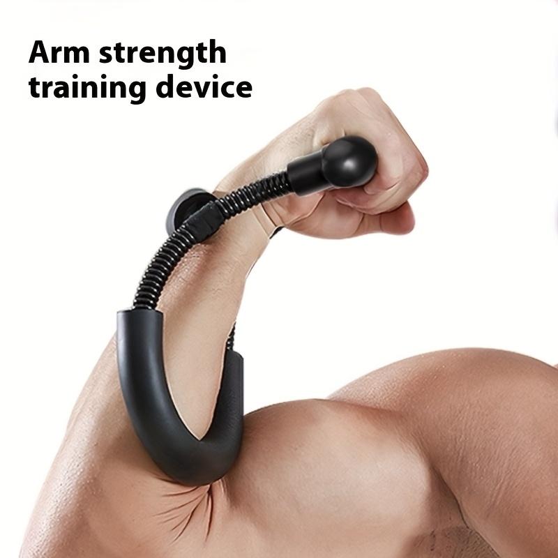 Spring-Loaded Wrist Exerciser, Adjustable Forearm Trainer for Improving Grip Strength and Muscle Tone