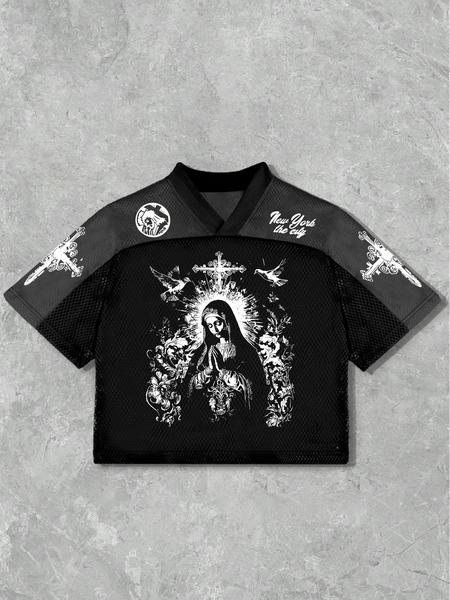 Men's V Neck Short Sleeve Casual T-Shirt, Fashion Graphic Design, Comfortable Trendy Top for Daily Wear, Summer Fitted Style