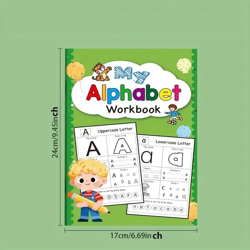 Abcde Letter Word Practice Book, Basic Writing Training Workbook, 26 ...