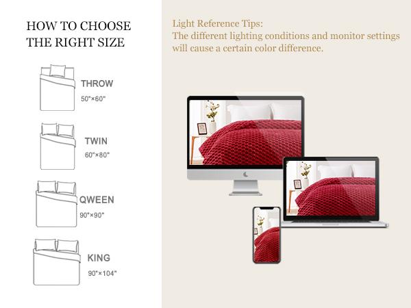 Whale Flotilla Queen King Size Blanket for Bed with Expanded Stereoscopic Jacquard Pattern, Fuzzy Soft Cozy Exquisite Blankets or All Season, Warm and Fluffy