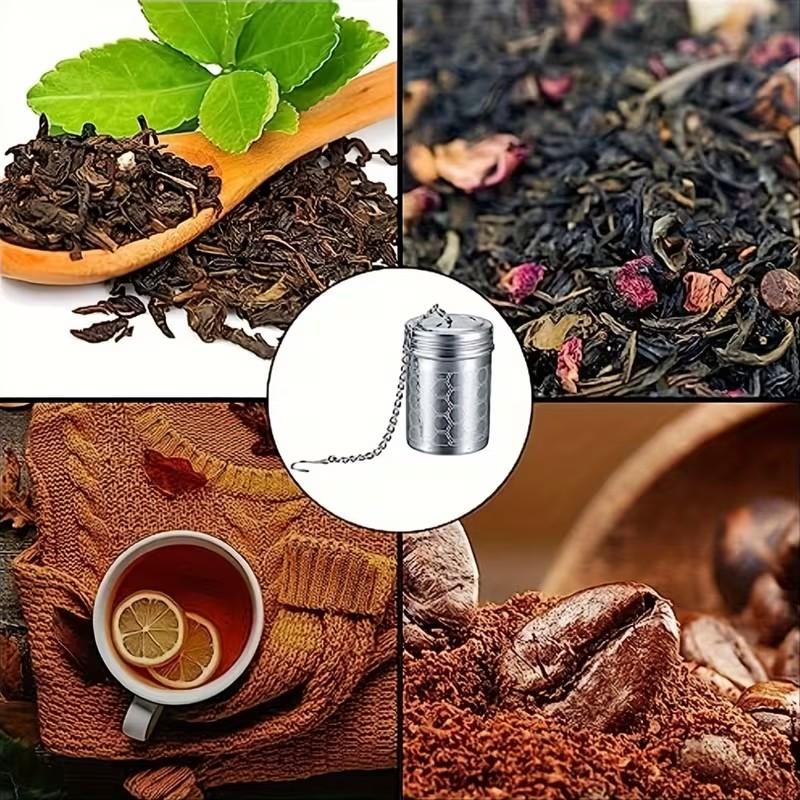 Stainless Steel Tea Strainer with Fine Mesh, 304 Stainless Steel for, Herbal Teas, Durable, Easy to Clean, No Rust