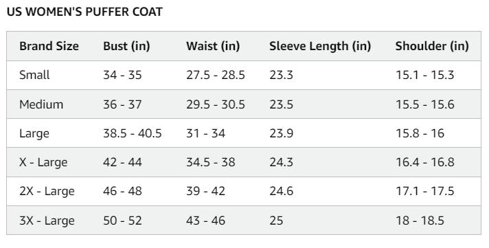 FallFreshness Women's Hooded Winter Coat Waterproof Warm Long Puffer Jacket Parka