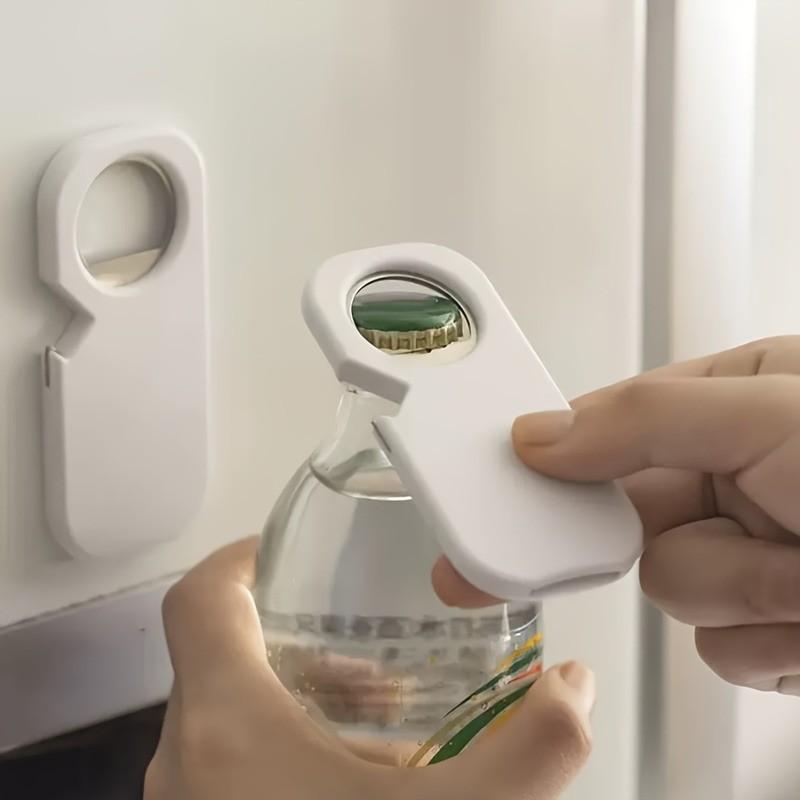 Magnetic Bottle Opener, 3-In-1 Can Opener, Home Use Beer & Beverage Can Opener, Easy-To-Use Magnetic Design, Perfect for Daily Convenience