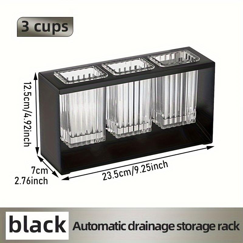 1 bathroom sink drain storage rack, bathroom electric toothbrush holder, multifunctional toothbrush toothpaste storage rack, bathroom accessories