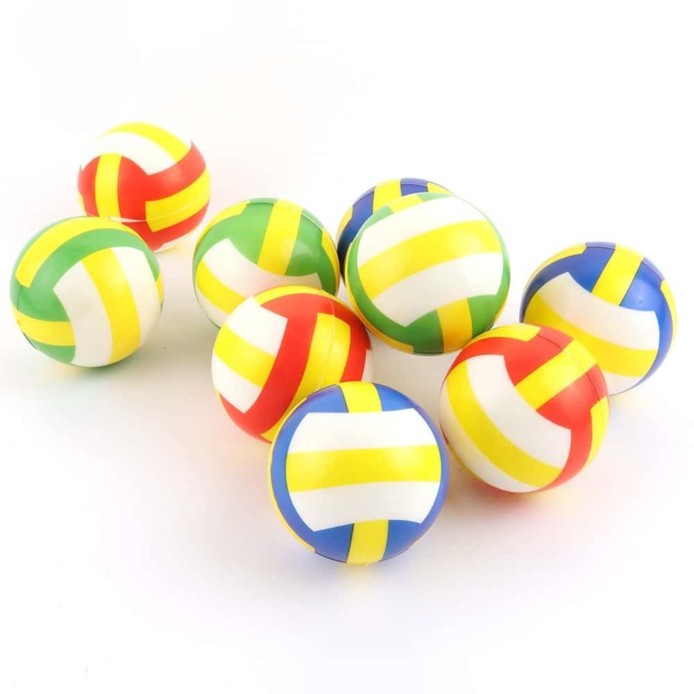 3pcs Foam Volleyballs, Soft and Durable, Safe for Kids, Perfect for Stress Relief and Hand-Eye Coordination, Fun Family Activity